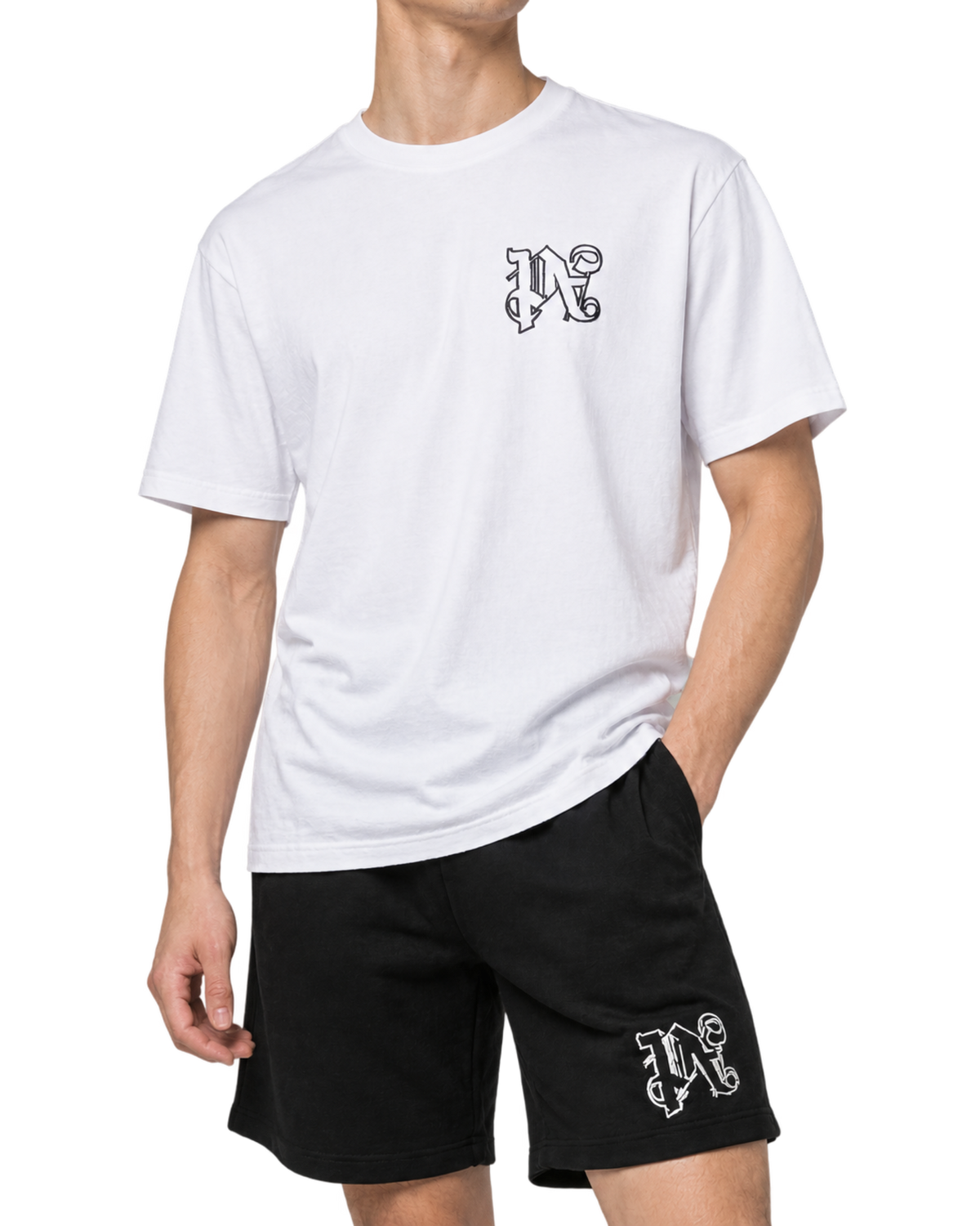 Palm Angels monogram cotton T-shirt