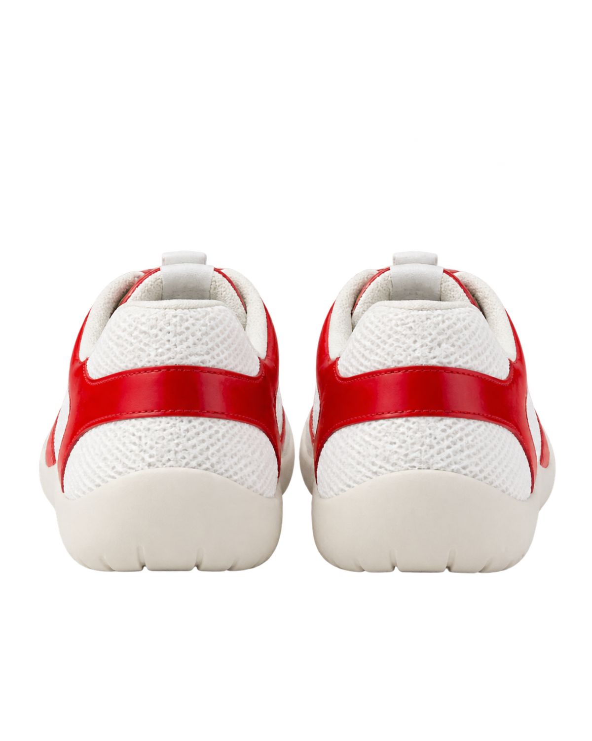 Patent Leather-Mesh Speedrock Sneakers