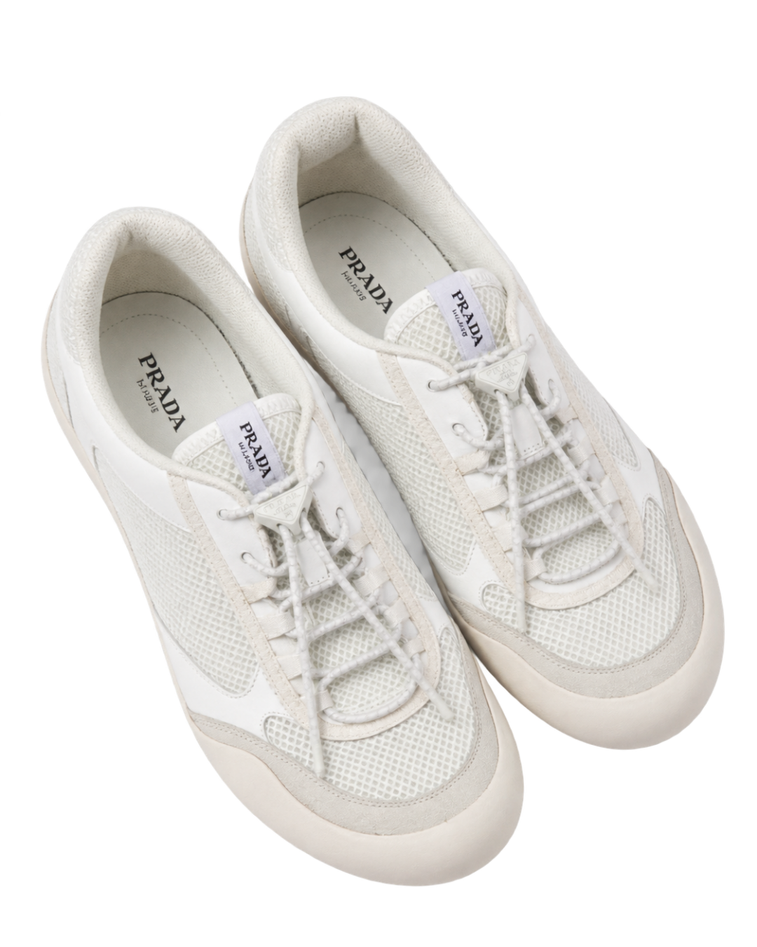 Patent Leather-Mesh Speedrock Sneakers