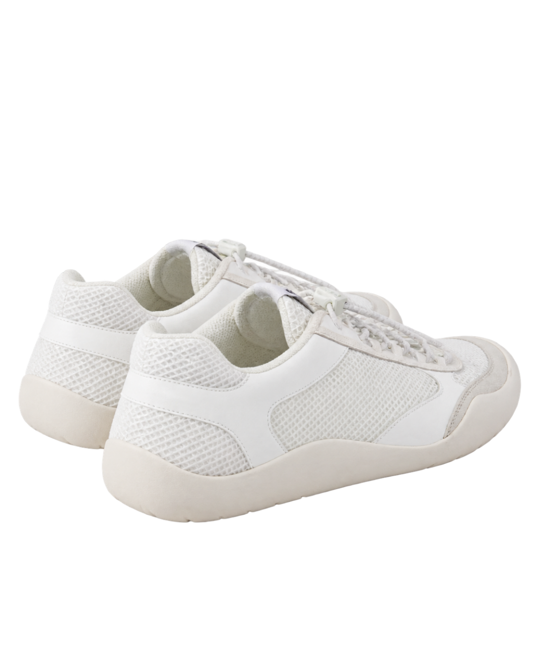 Patent Leather-Mesh Speedrock Sneakers