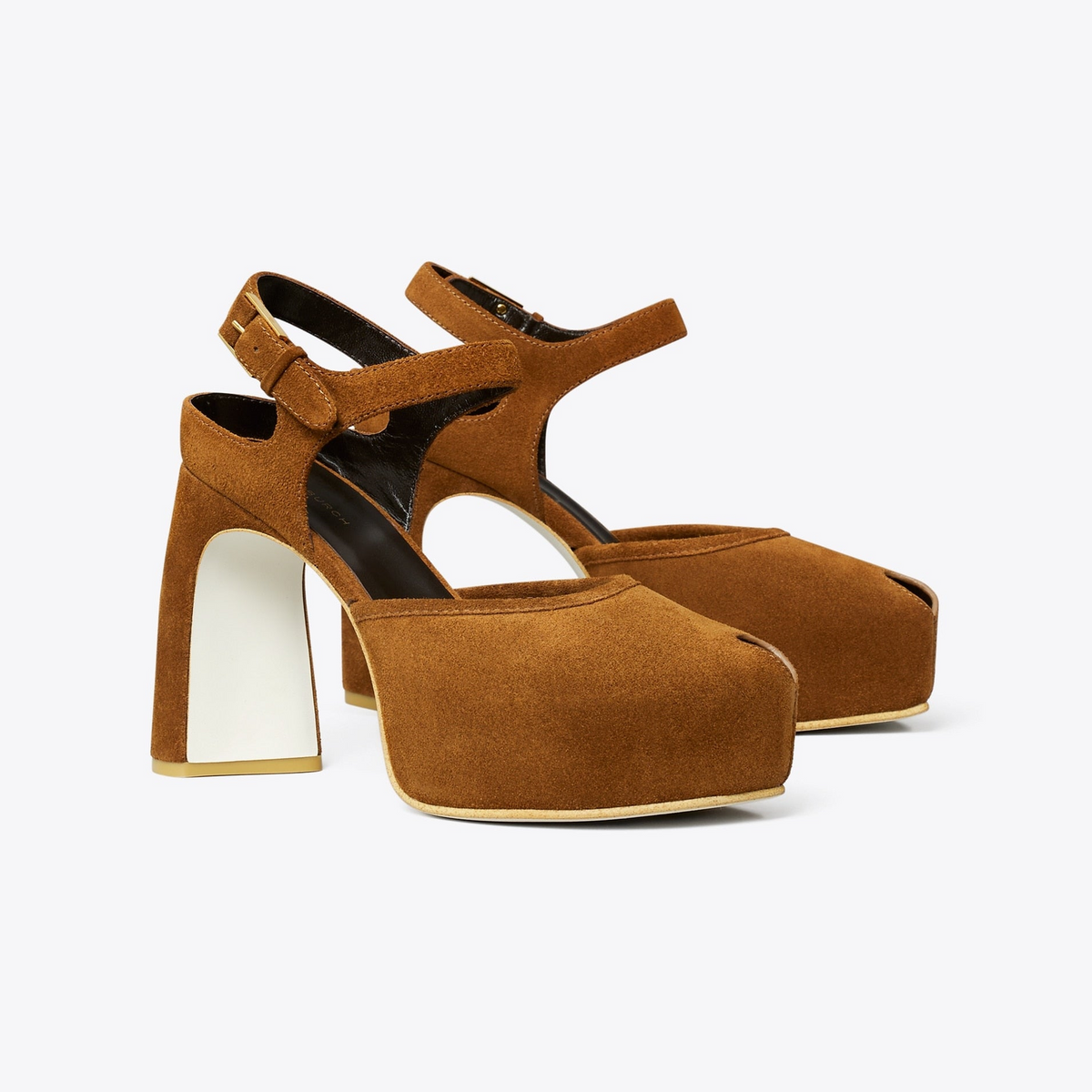 Peep-Toe Platform Sandal