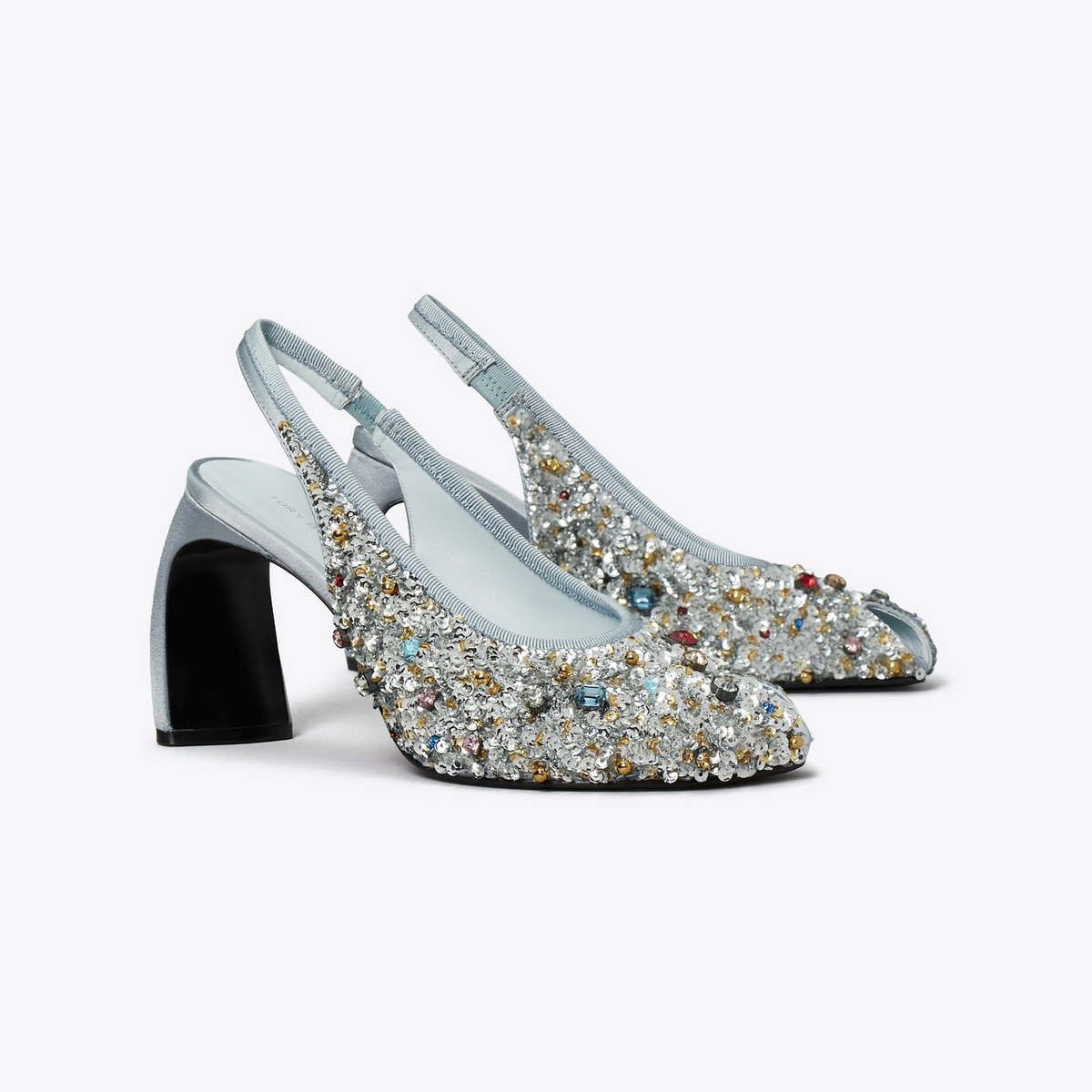 Peep-Toe Slingback Pump