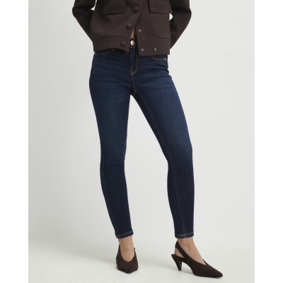 Petite Blue Sculpt Skinny Jeans