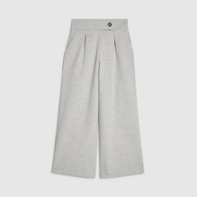 Petite Grey Tailored Trousers