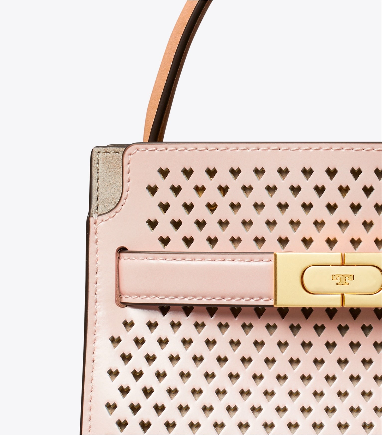 Tory Burch PETITE LEE RADZIWILL PERFORATED DOUBLE BAG - Bags | Shop From The Mirage