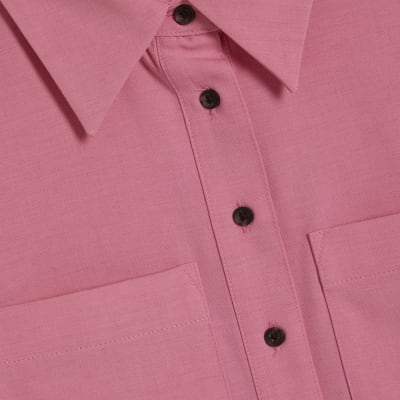 Petite Pink Tailored Shirt