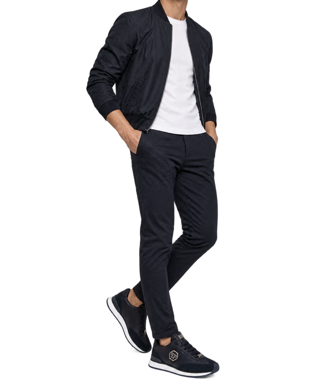 Philipp Plein Runner Hexagon Patch sneakers