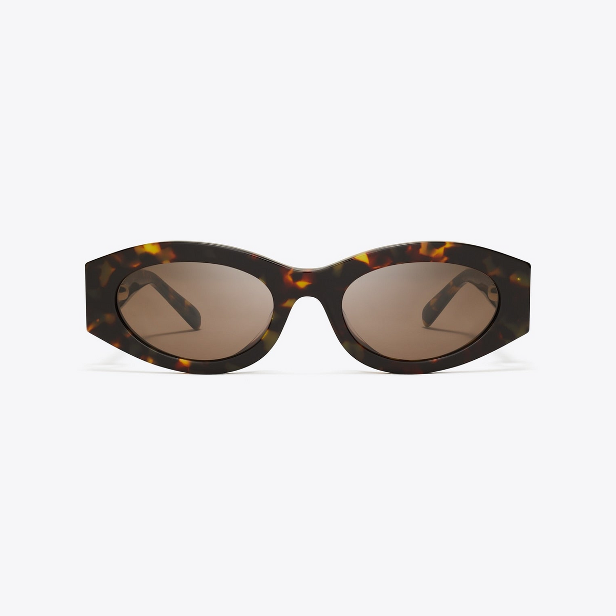Pierced Oval Sunglasses