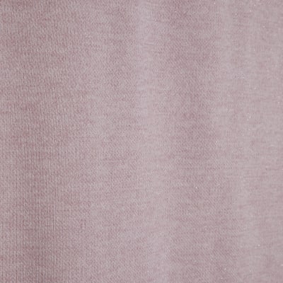 Pink Metallic Midi Skirt