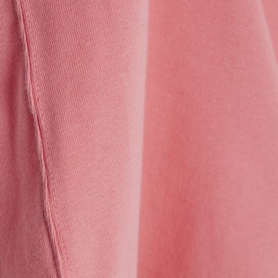 Pink Short Sleeve Fitted Top