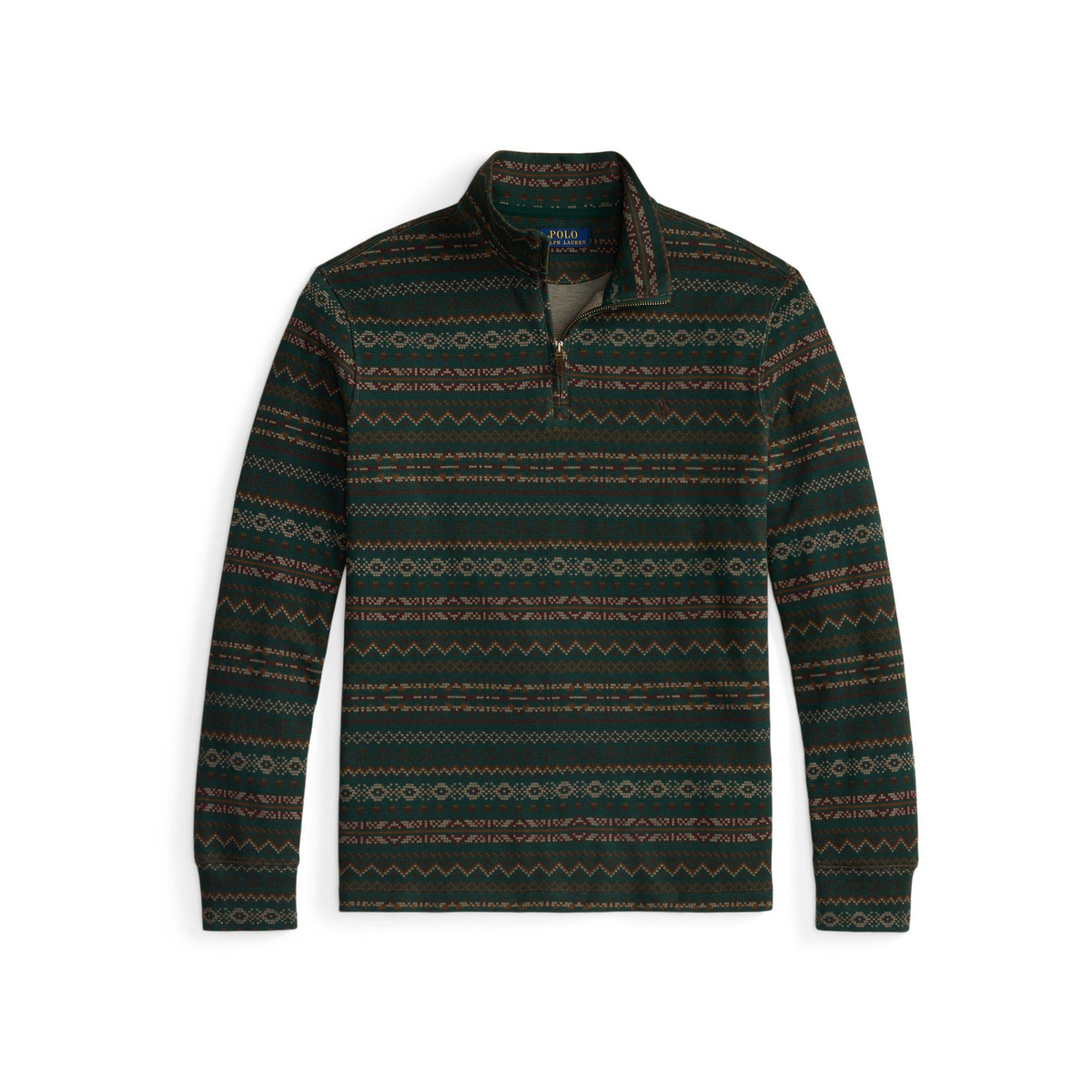 Plaid Estate 1/4 Zip Sweatshirt