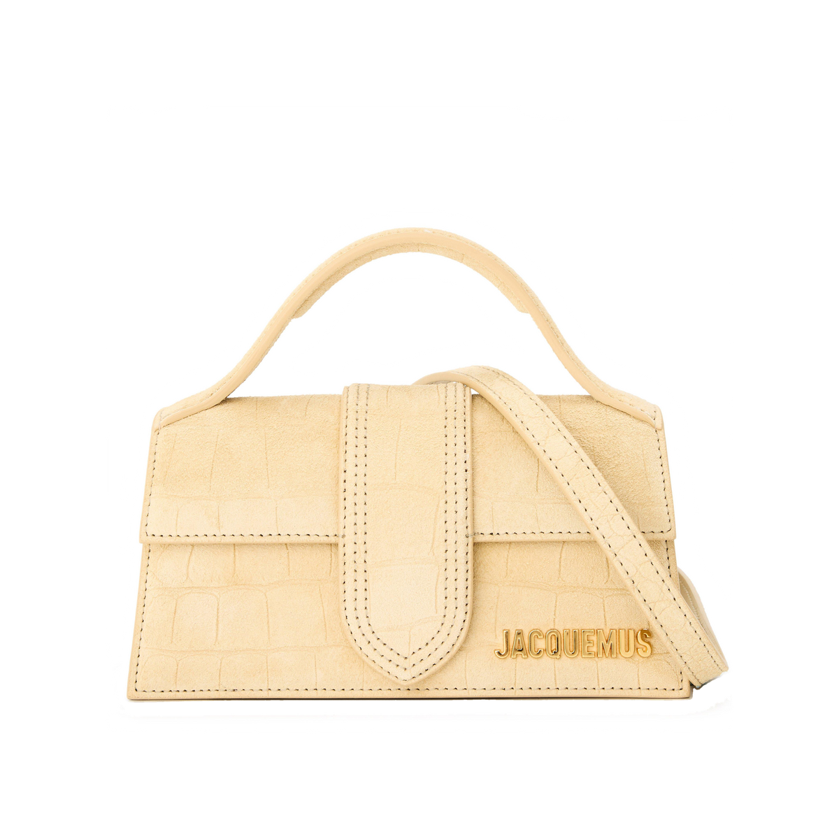 Plain Leather Le Bambino Crossbody Bag
