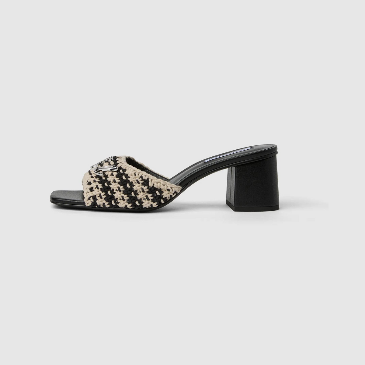 Plaza II crochet heeled sandals