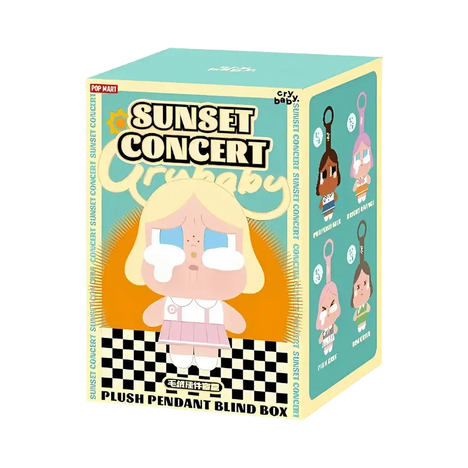 Pop Mart CryBaby Sunset Concert Series Plush Pendant Blind Box