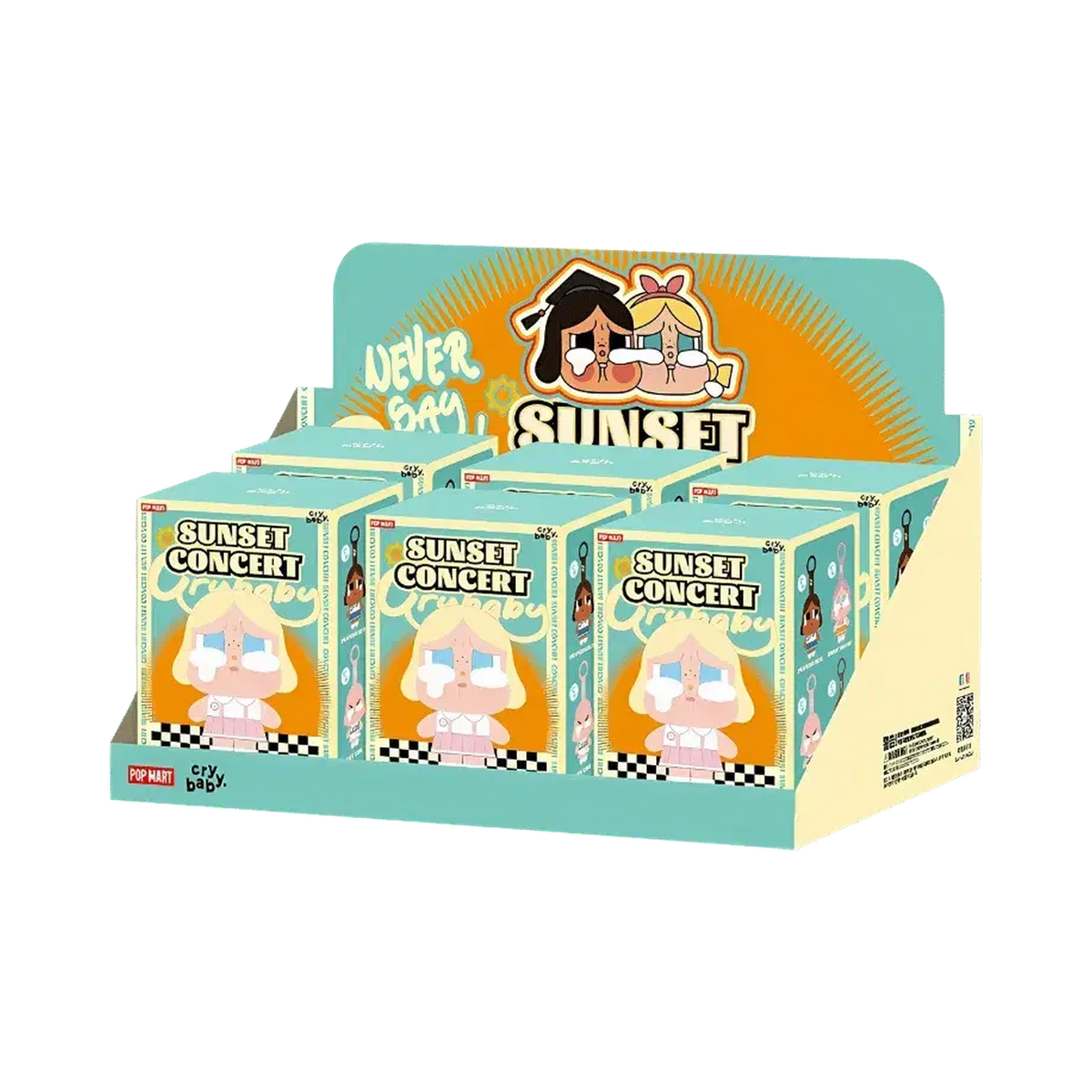 Pop Mart CRYBABY Sunset Concert Series Sealed Case (6 Blind Box)