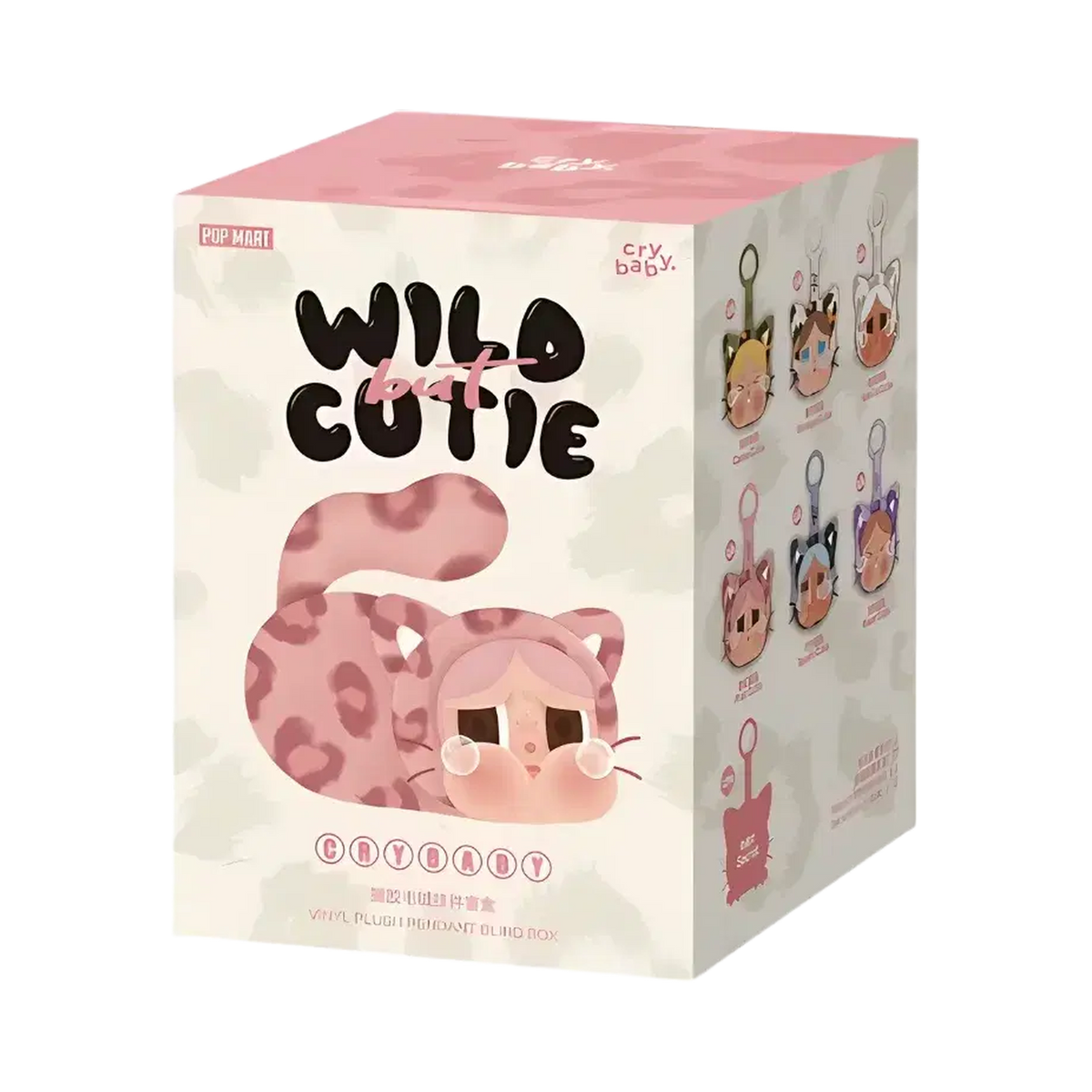 Pop Mart CRYBABY Wild but Cutie Series Vinyl Plush Pendant Single Blind Box