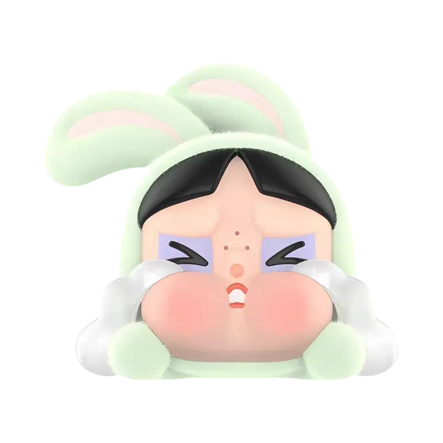 Pop Mart CRYBABY x Powerpuff Girls Series Bunny Buttercup Figure