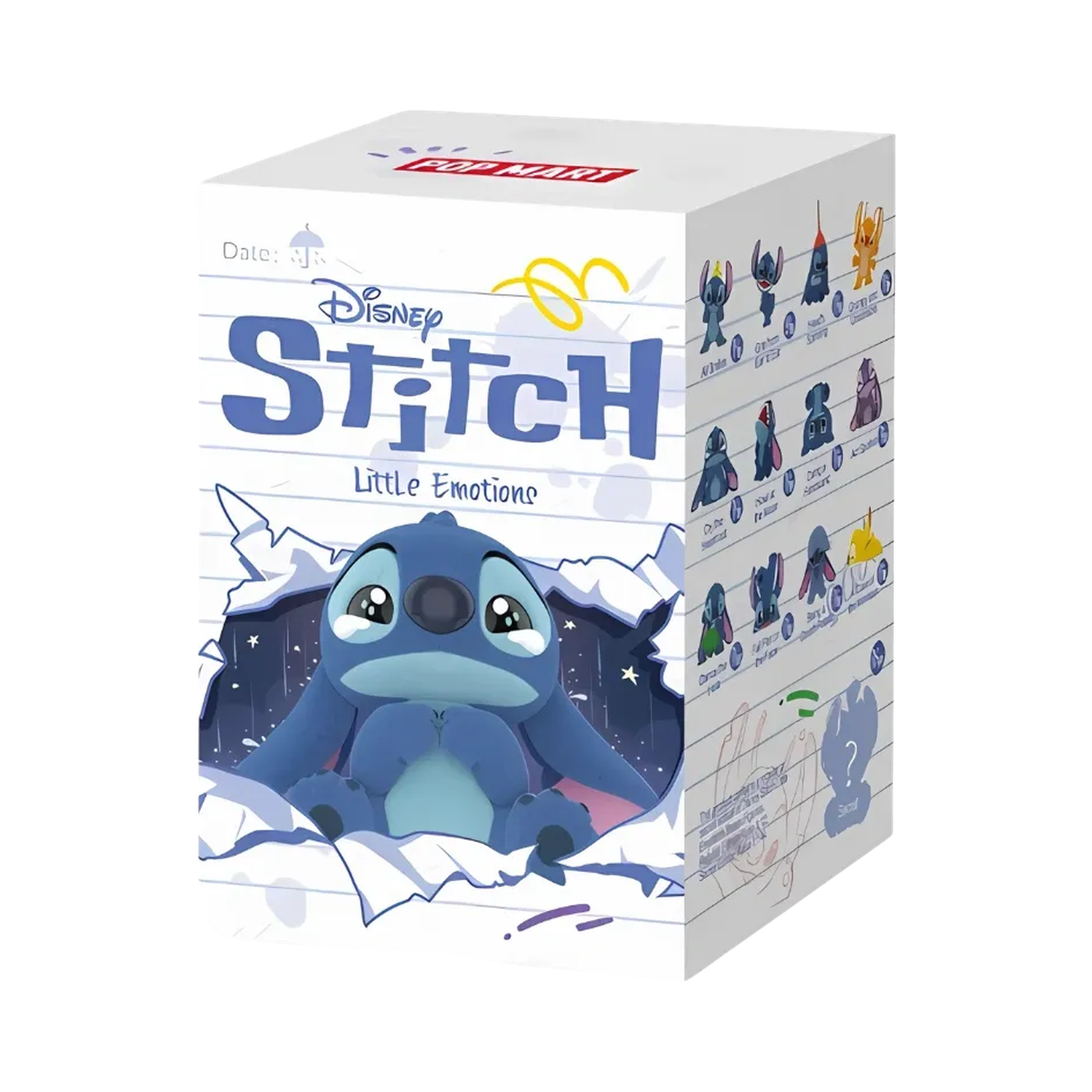Pop Mart Disney Stitch Little Emotions Series Figure Single Blind Box
