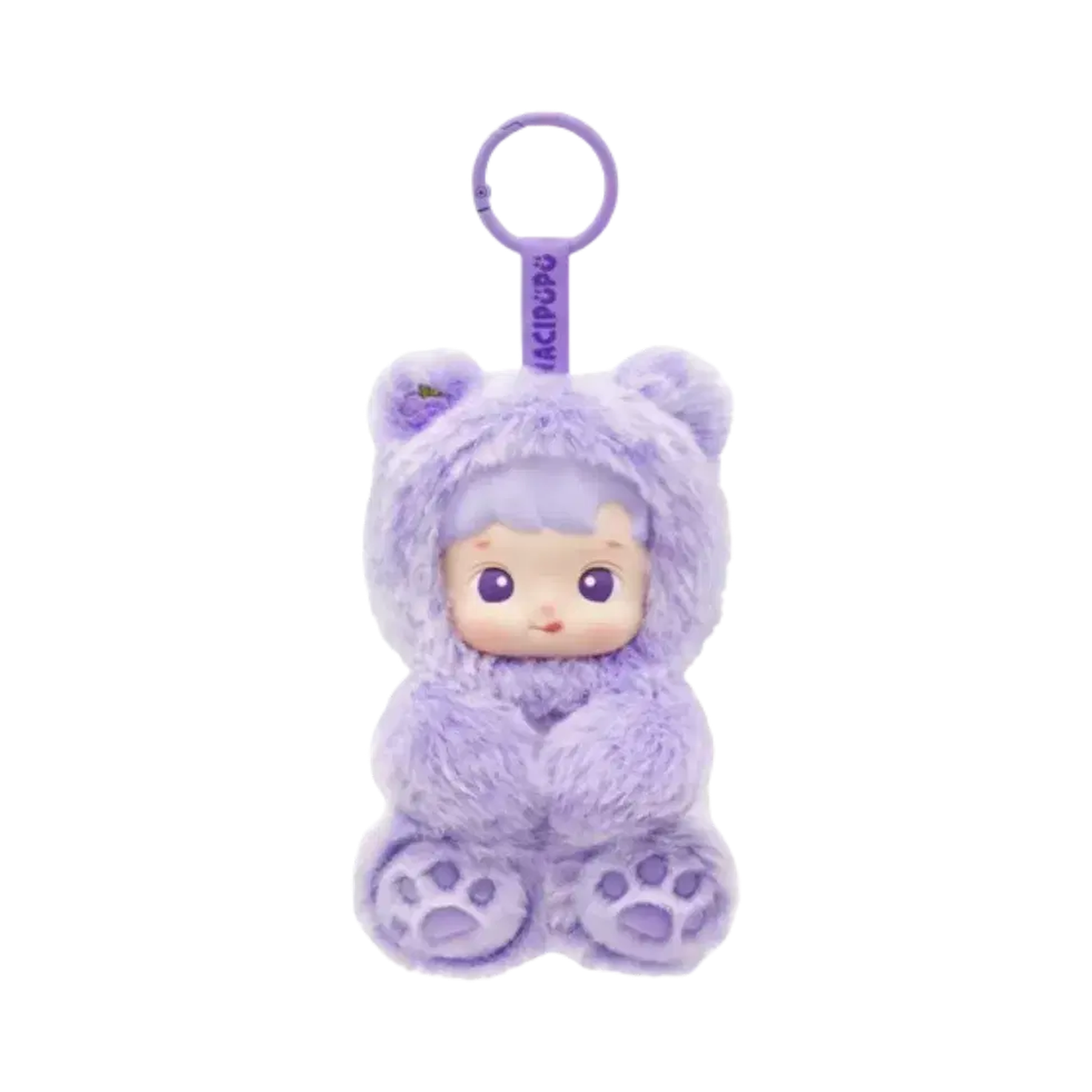 Pop Mart HACIPUPU Gummy Bear Series Vinyl Grape Flavor Plush Pendant