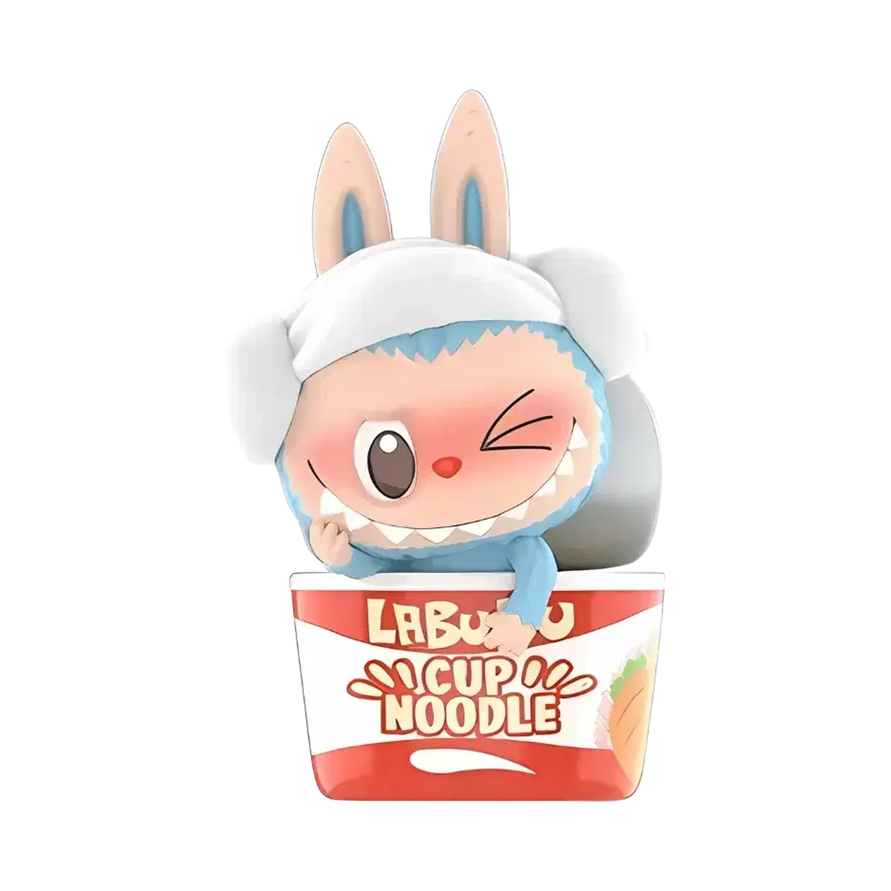 Pop Mart Labubu The Monsters Wacky Mart Series Cup Noodles Figure