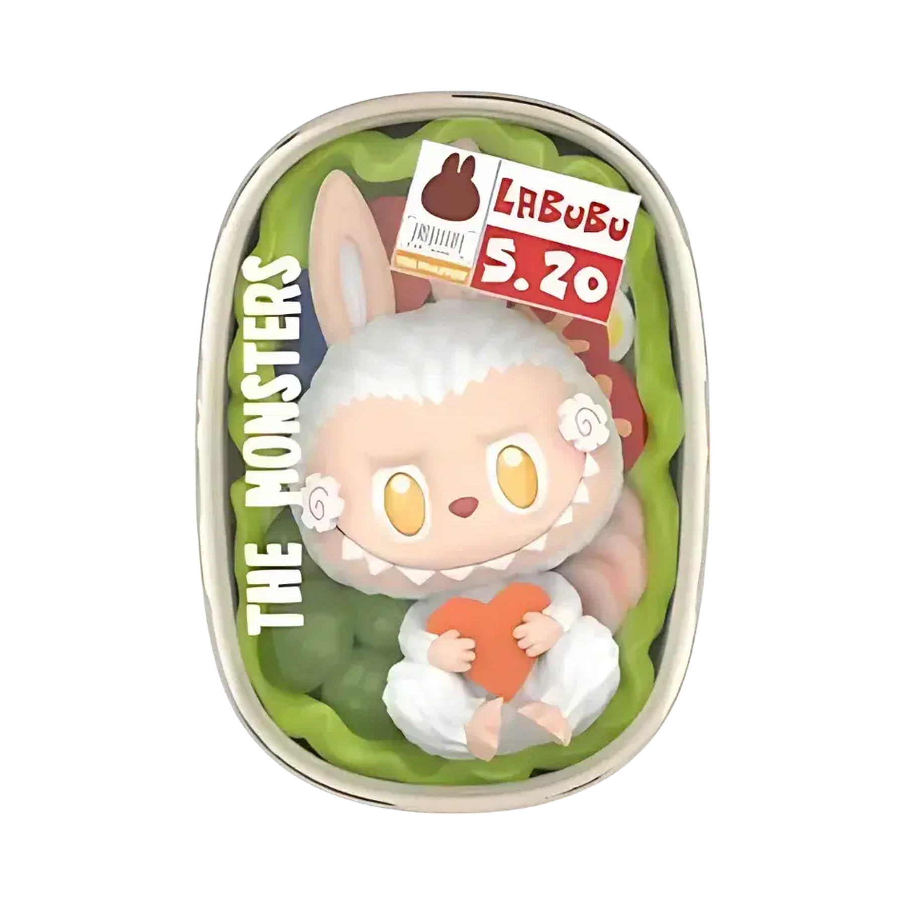 Pop Mart Labubu The Monsters Wacky Mart Series Salad Figure