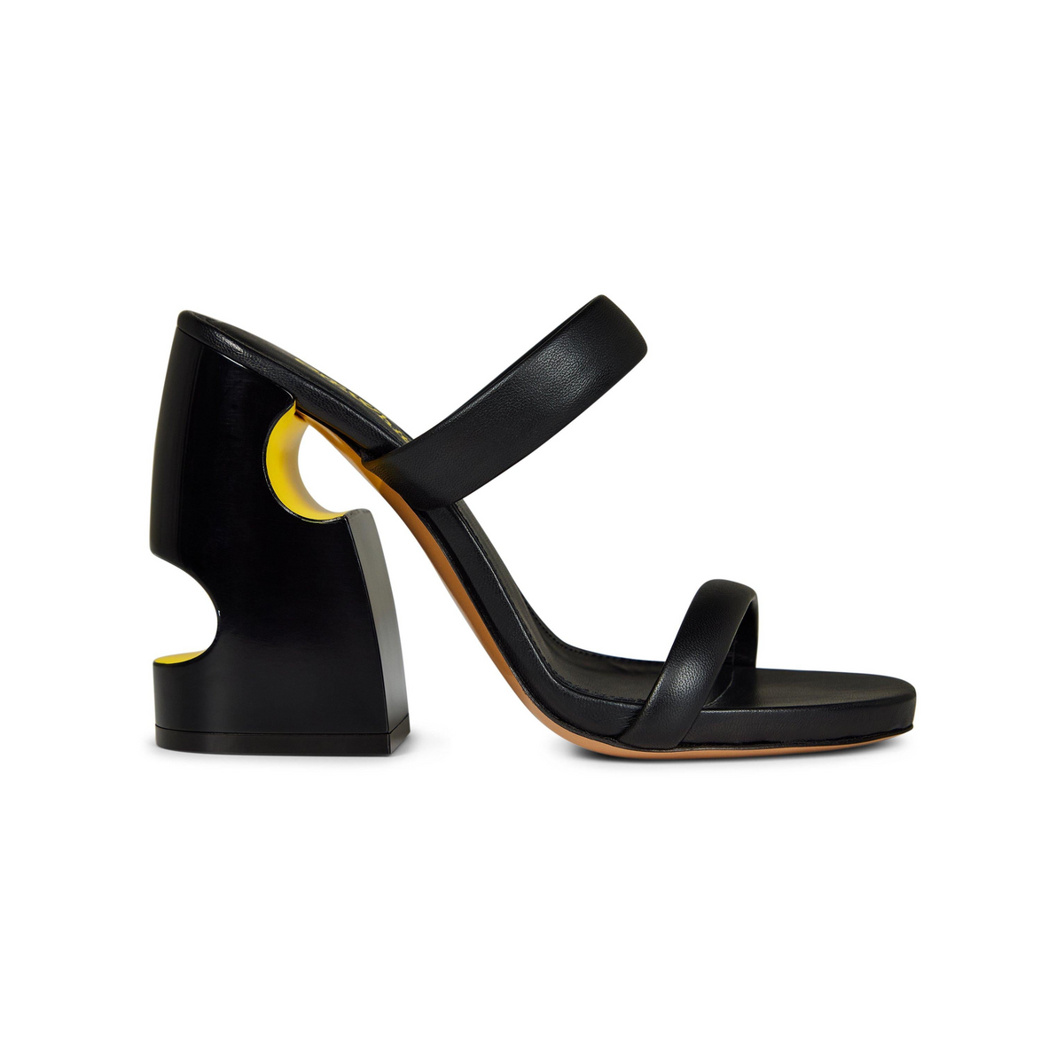 Pop Meteor Mules with Signature Cut-Outs