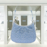 Prada Cleo satin bag with crystals