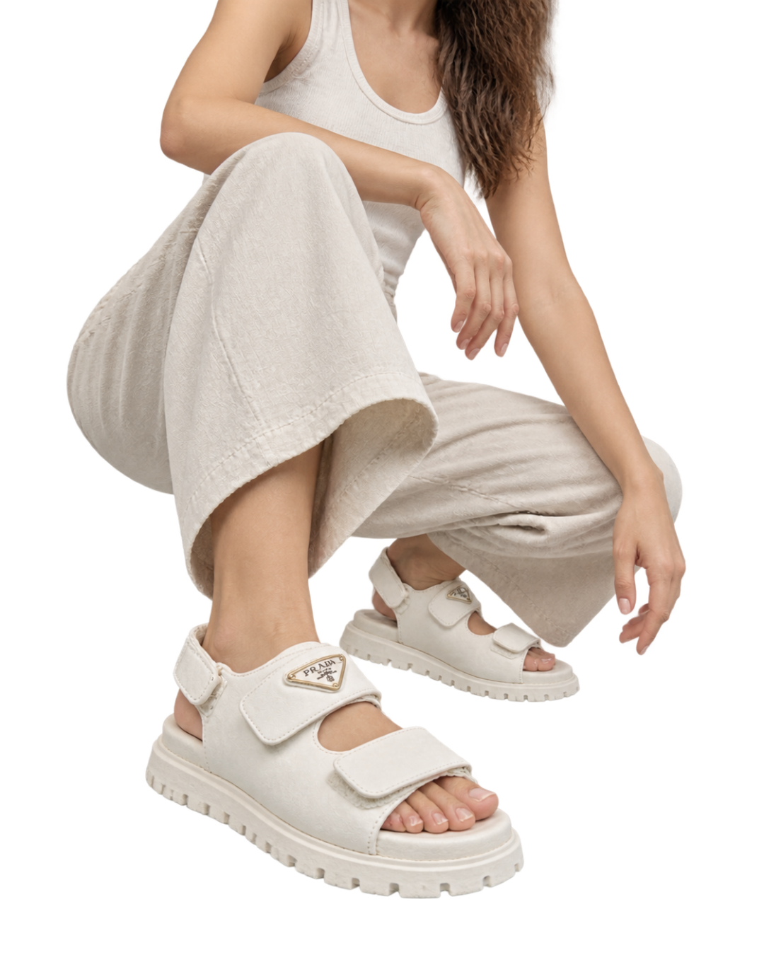 Prada Leather Sandals