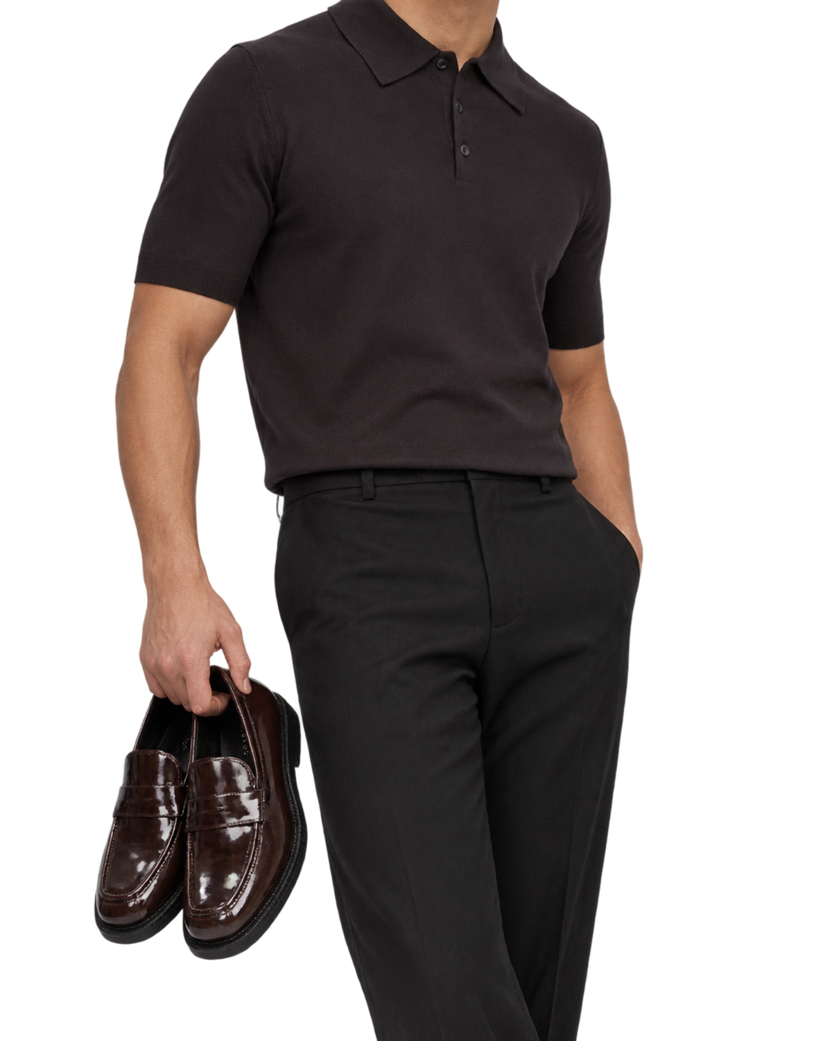Prada Loafers in Brushed Leather