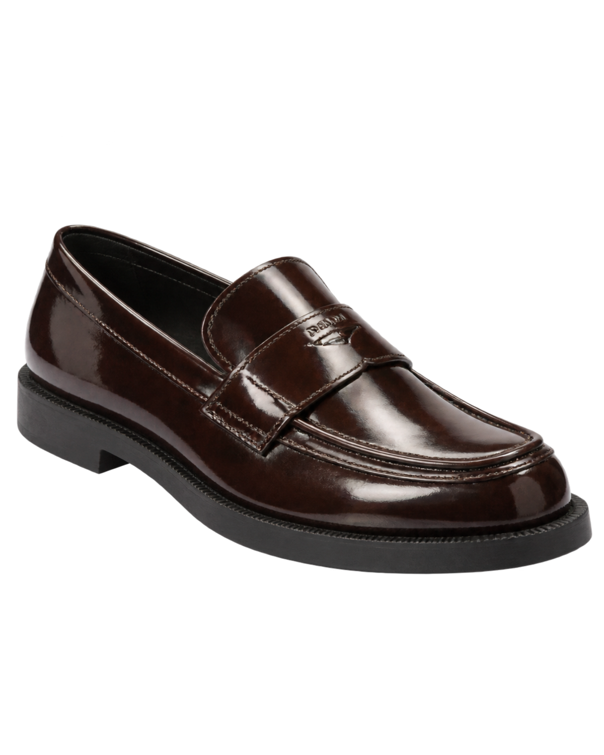 Prada Loafers in Brushed Leather