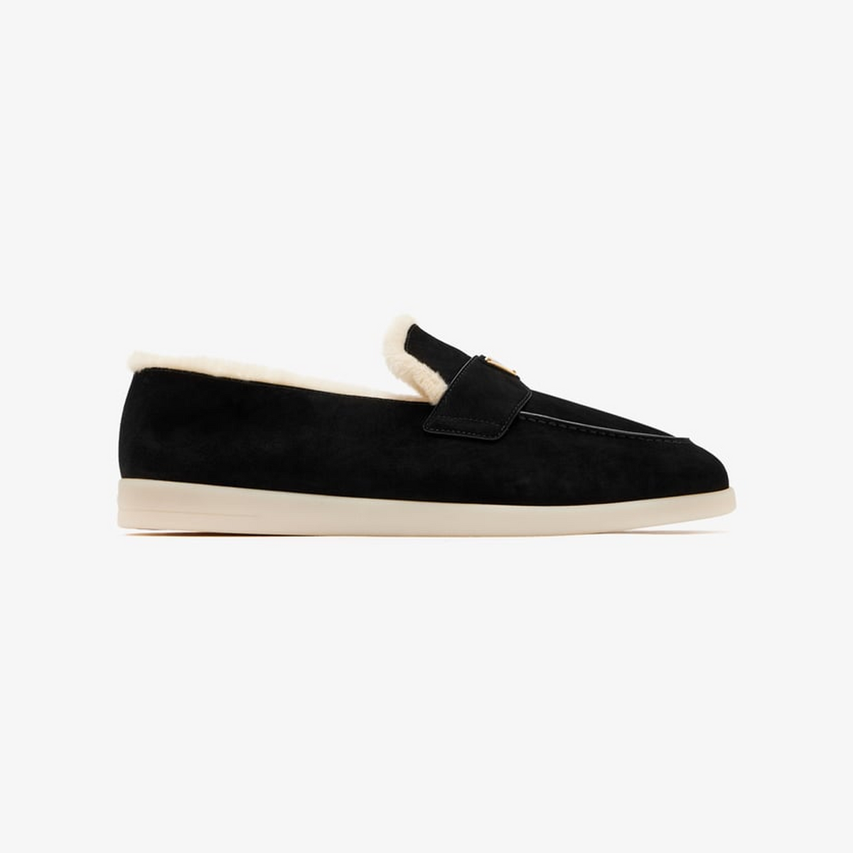 Prada Suede Black loafers