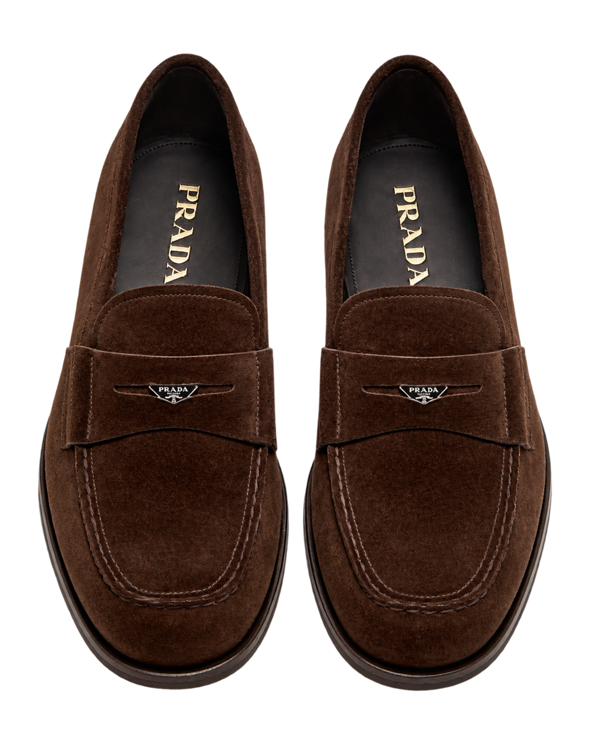Prada Suede loafers