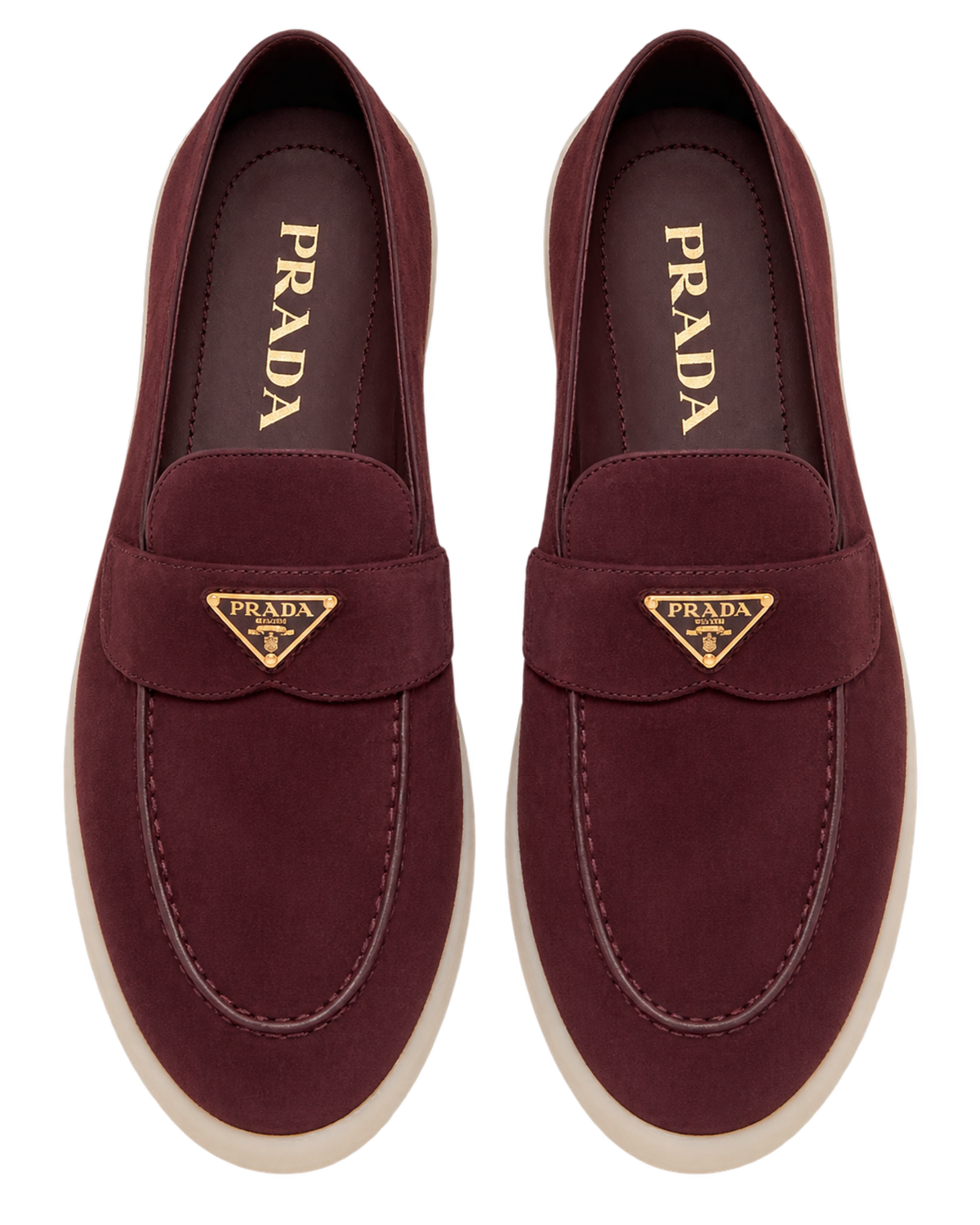 Prada Suede loafers