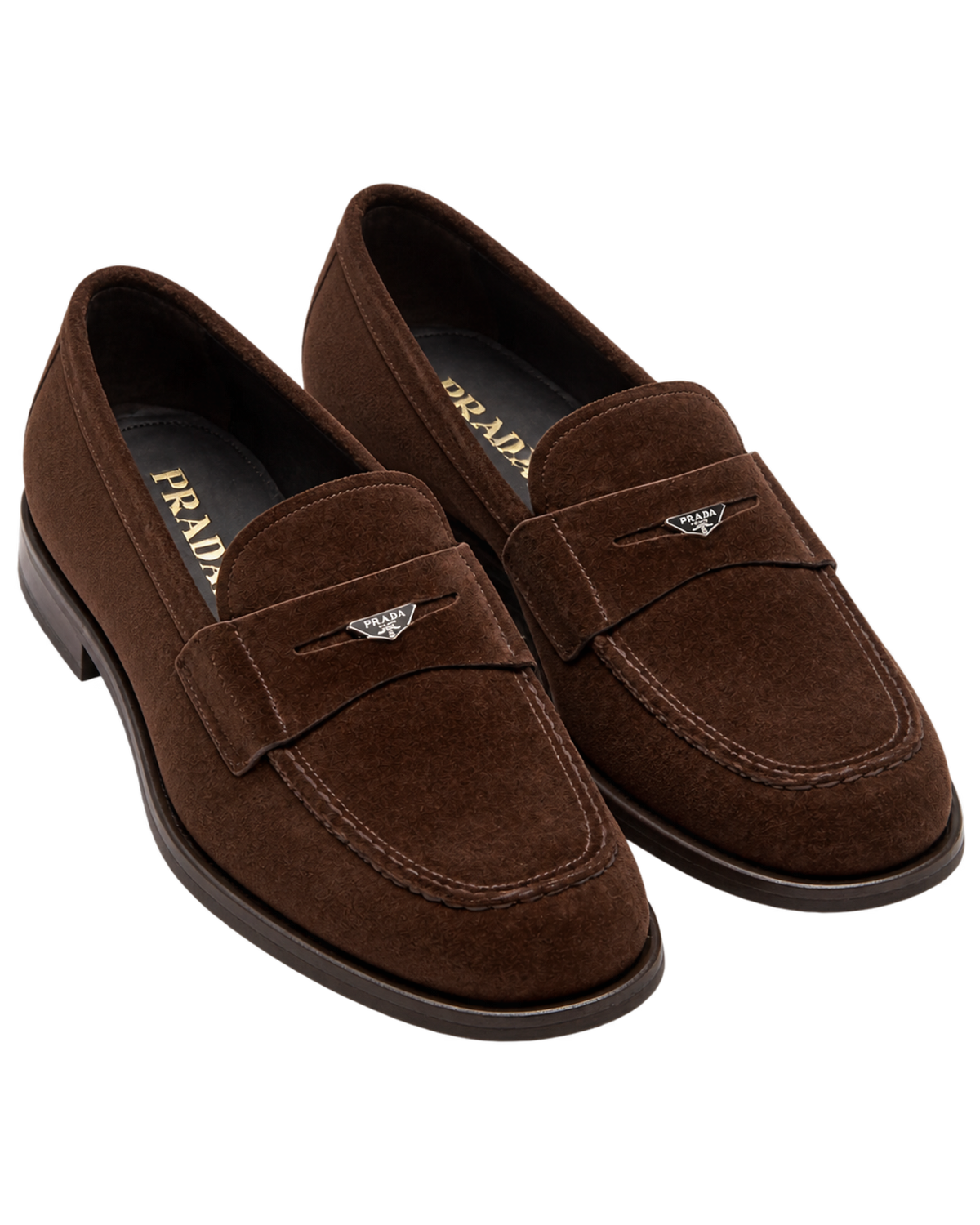 Prada Suede loafers