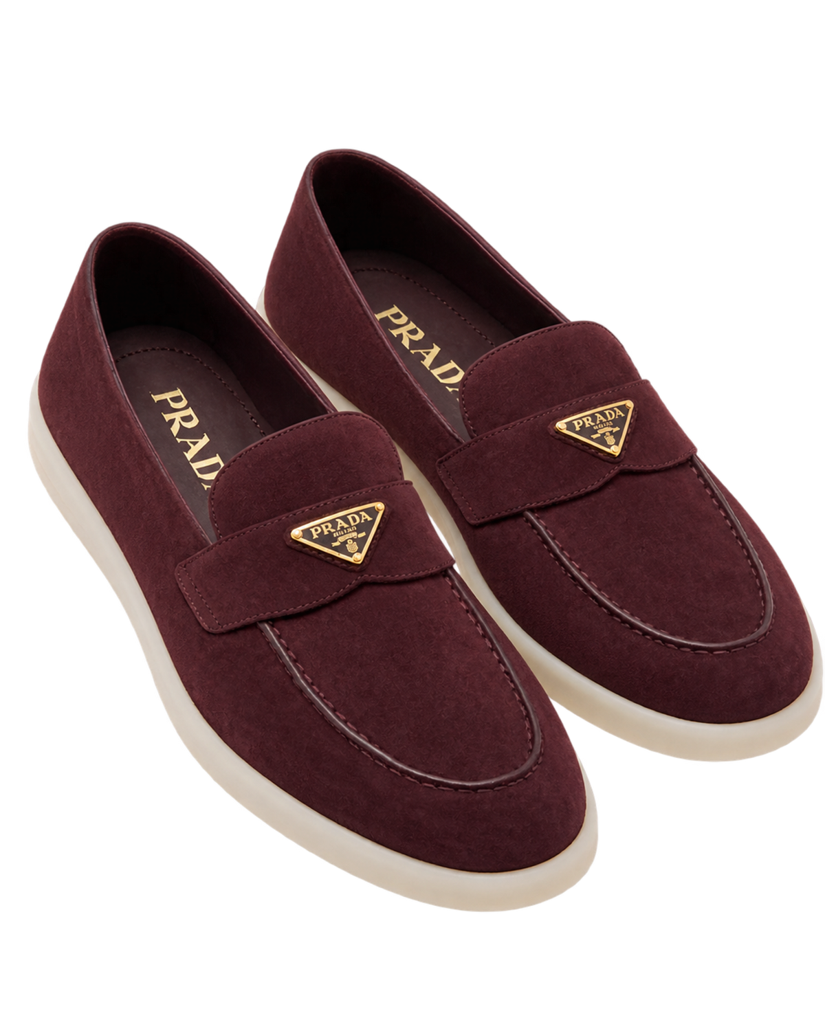 Prada Suede loafers