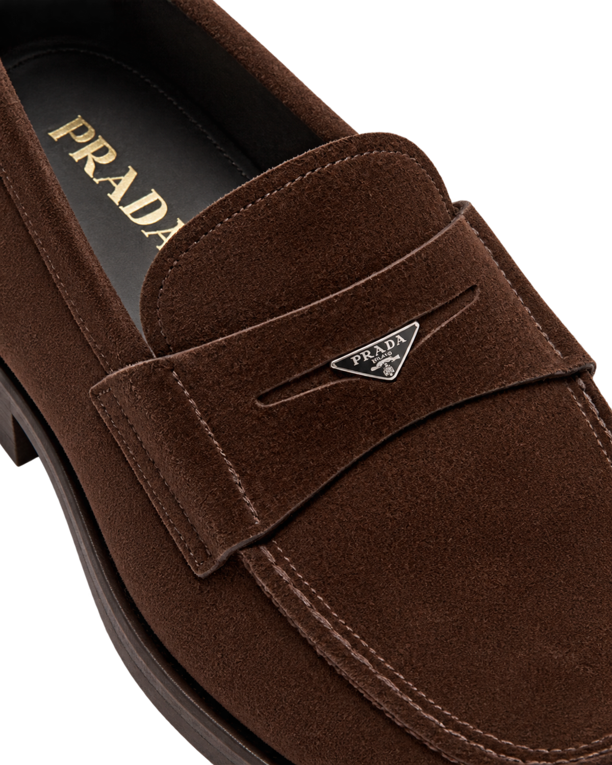 Prada Suede loafers