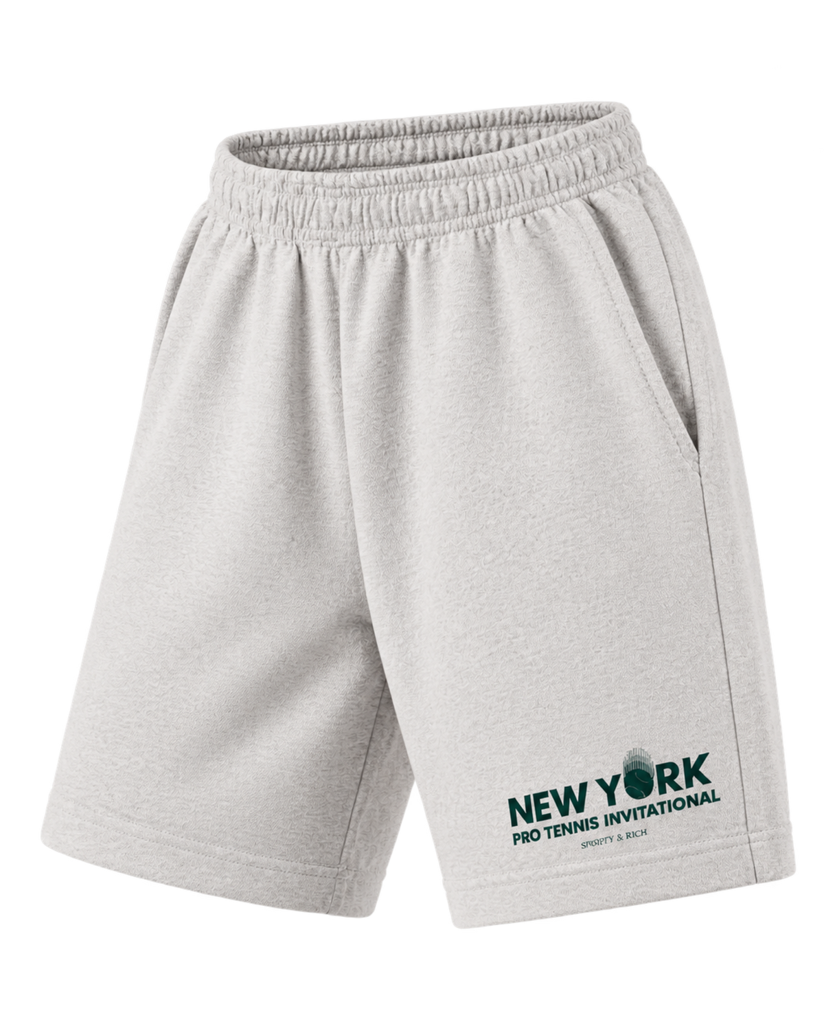 Pro Gym Short - Heather Gray/Forest