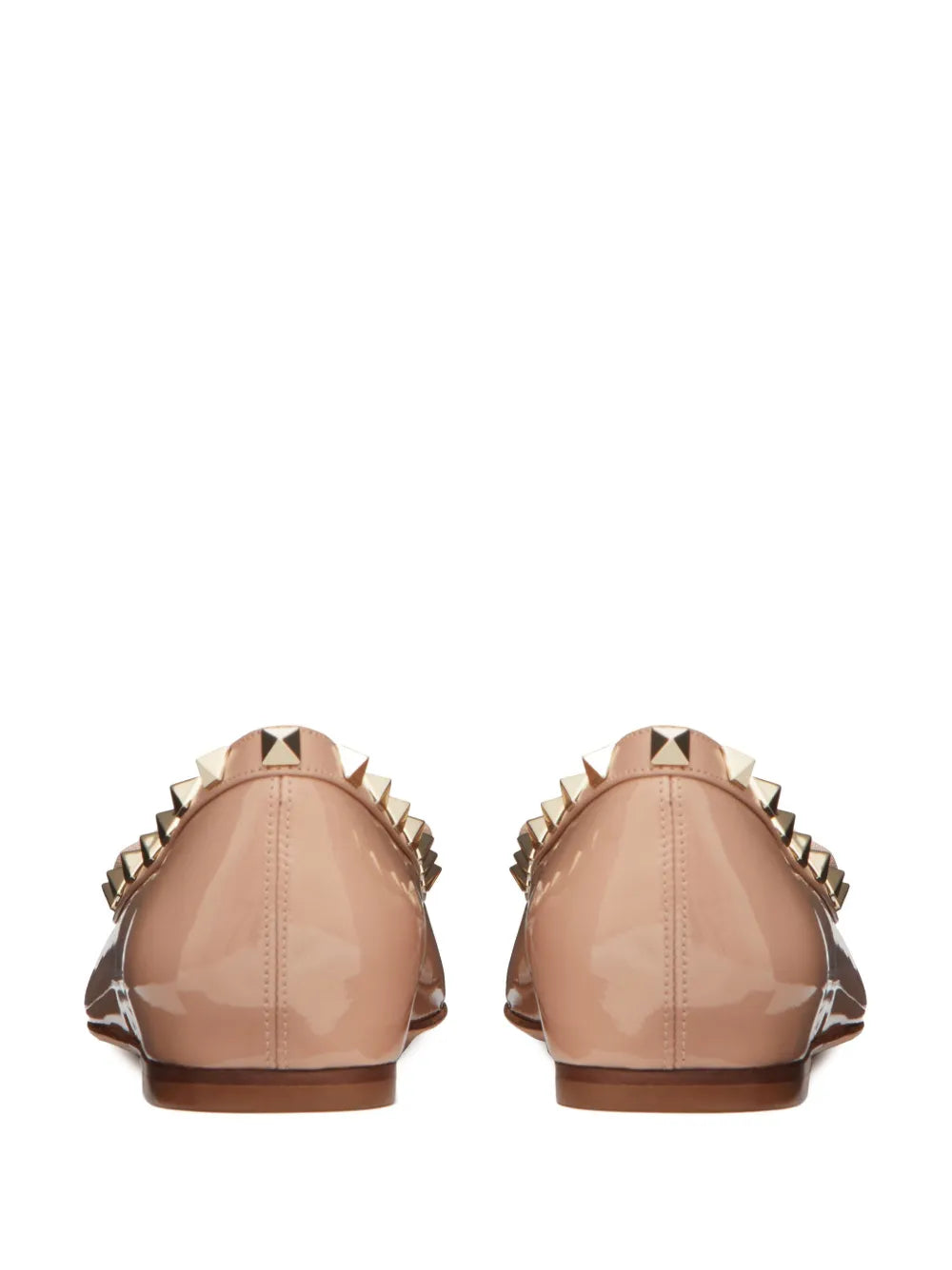 Rockstud Ballerina Shoes – Light Pink
