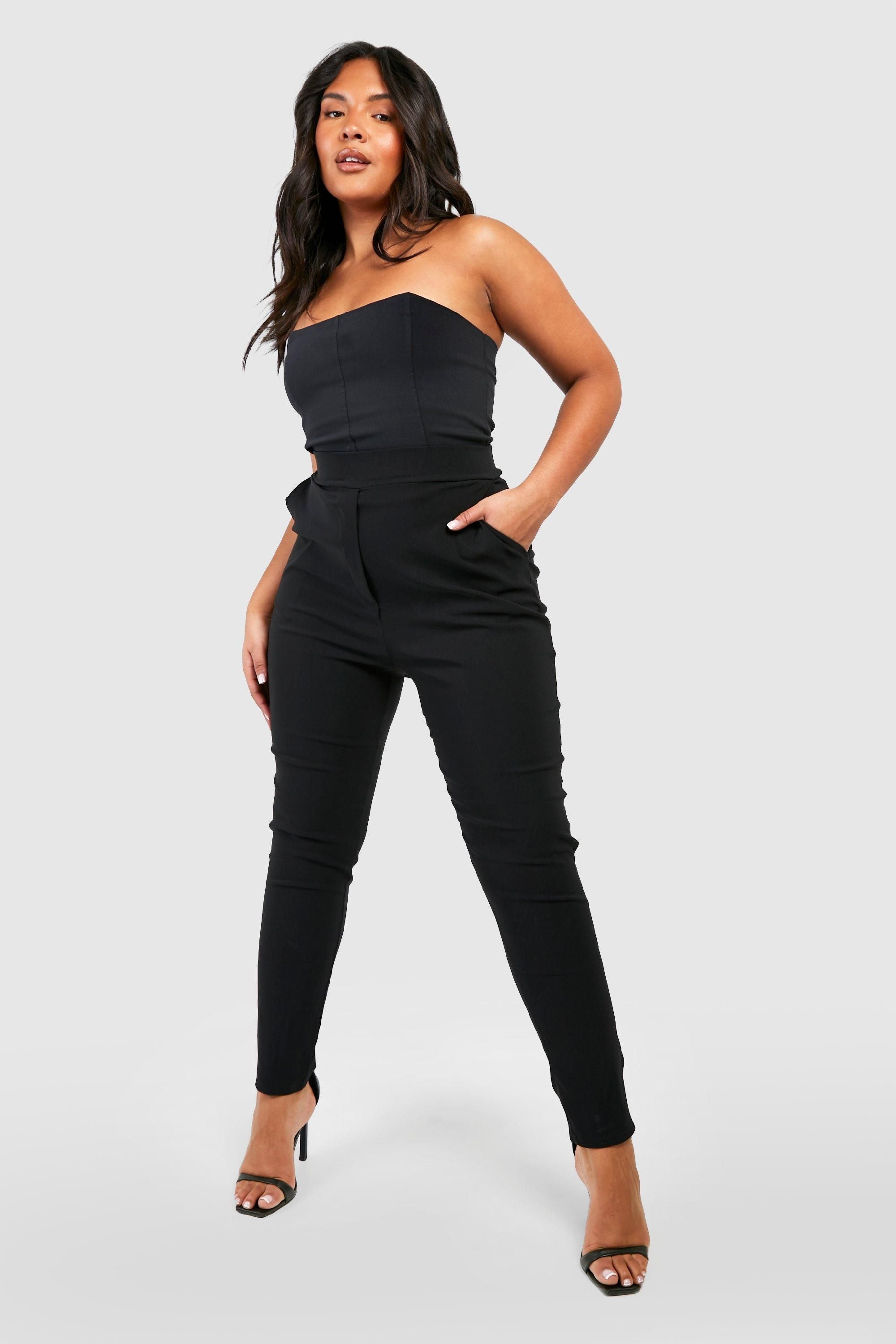 Plus Super Stretch Fitted Trousers