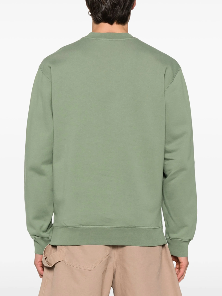 Jacquemus The Gros Grain Sweatshirt in Green