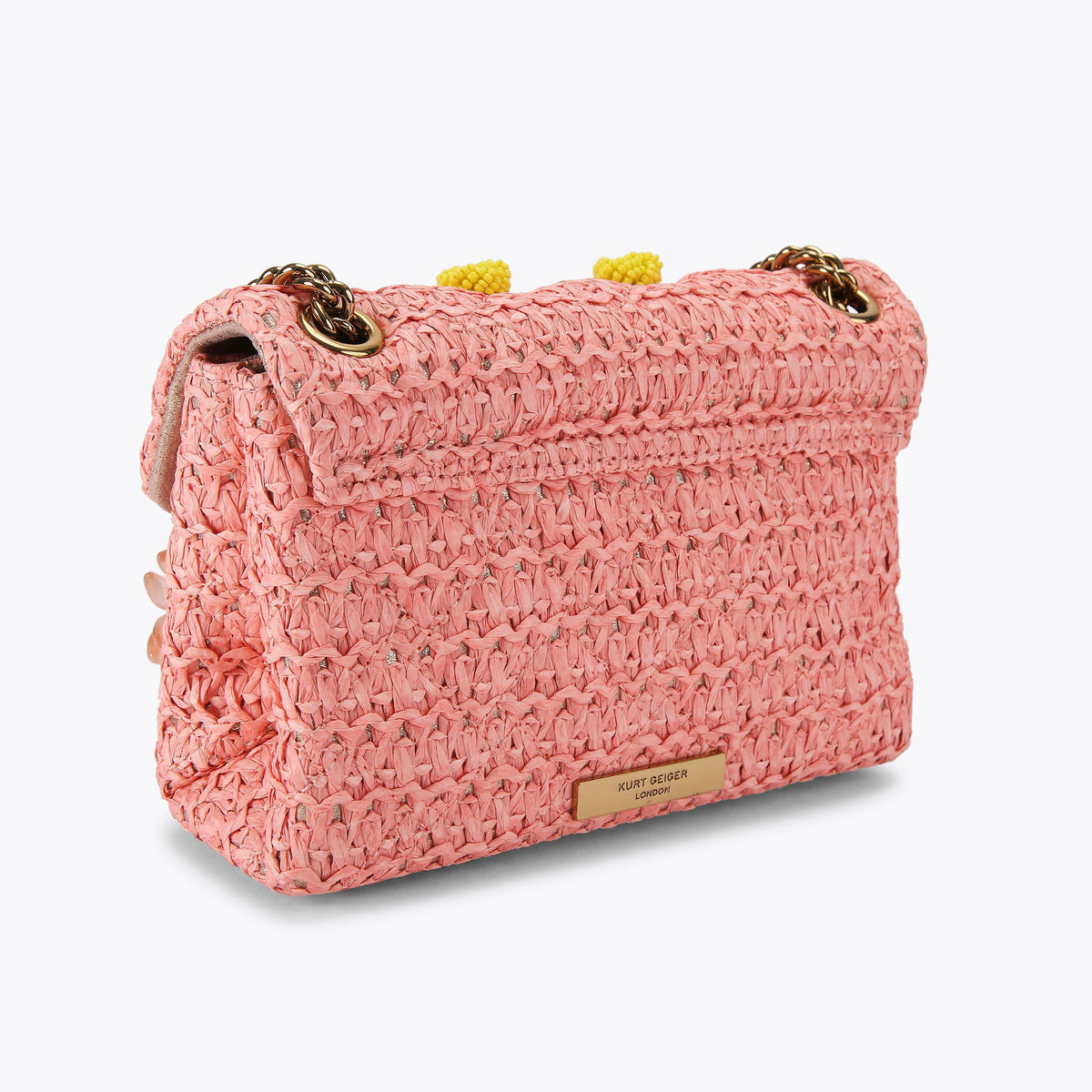 Mini Raffia Kensington Bag