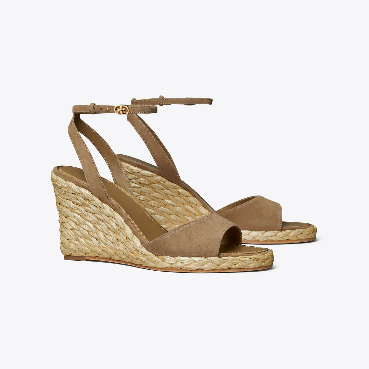 Raffia Wedge Sandal