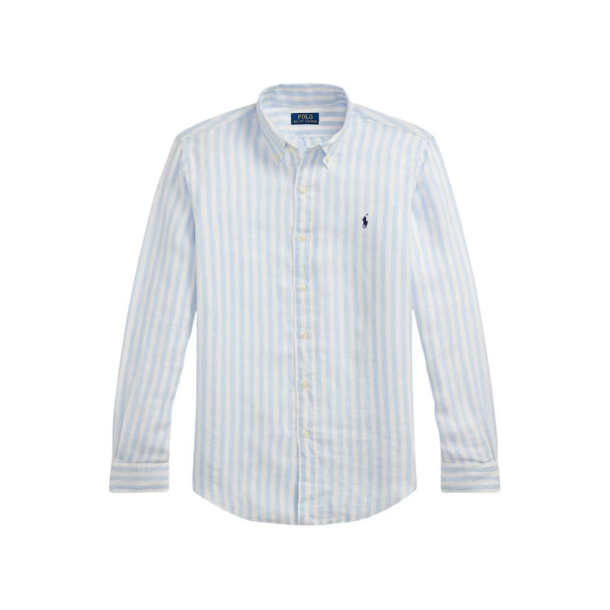 Ralph Lauren Custom Fit Striped Linen Shirt