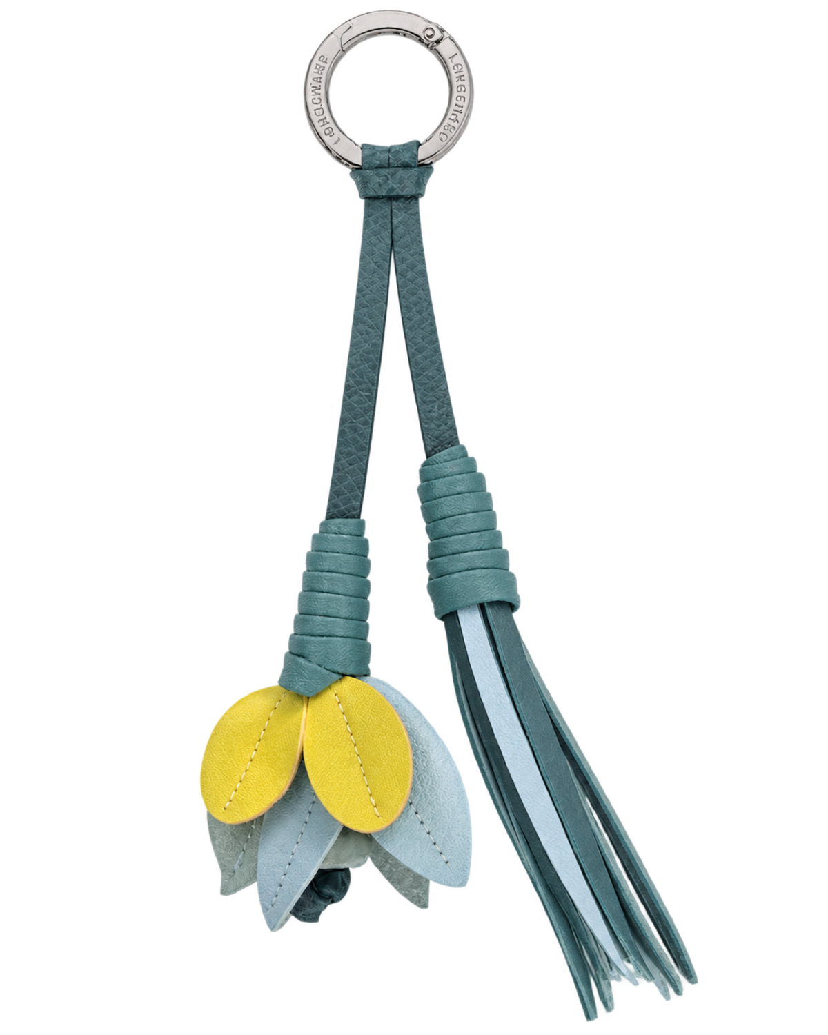 Re-Play Keyring Eucalyptus - Leather