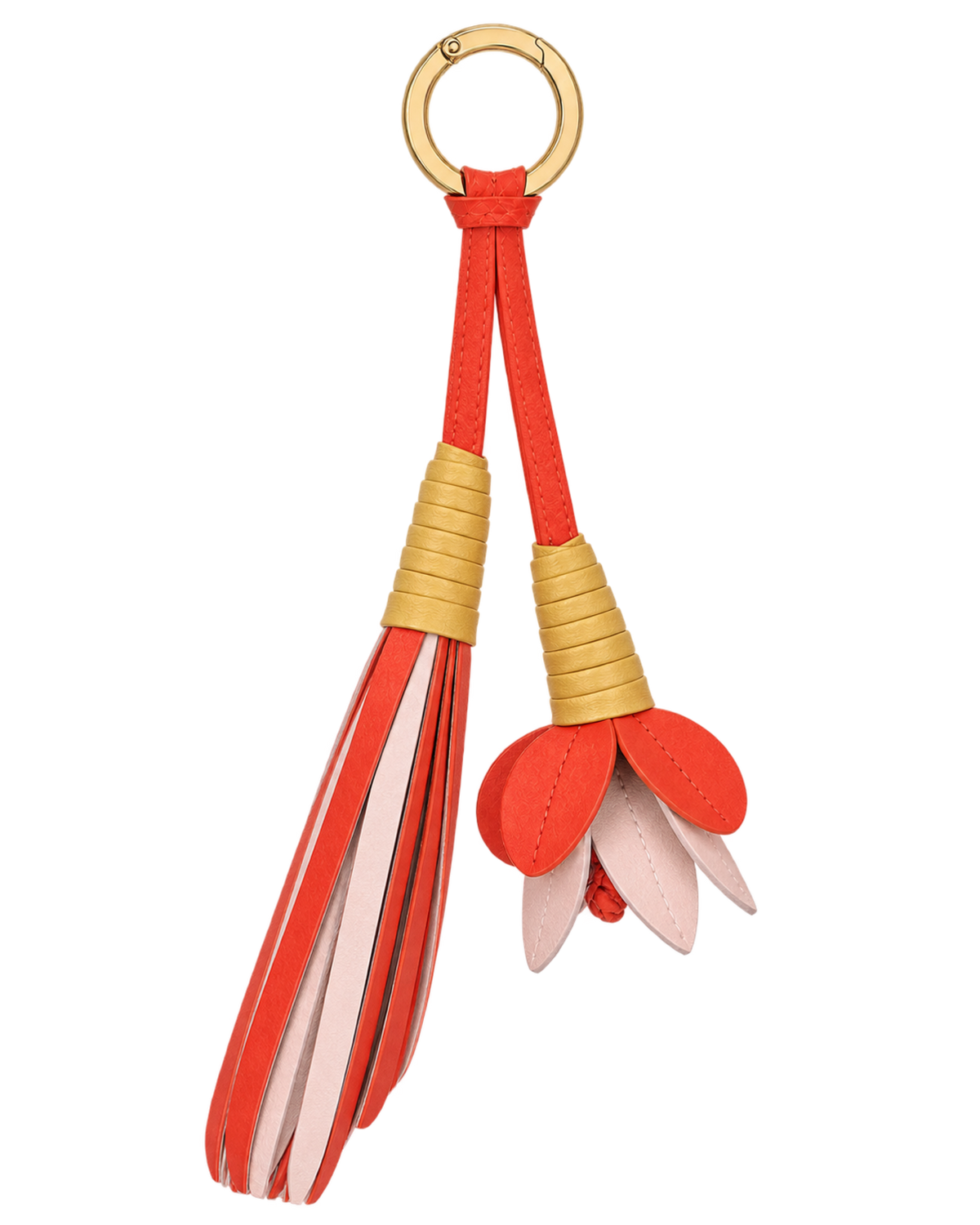 Re-Play Keyring Tomato - Leather