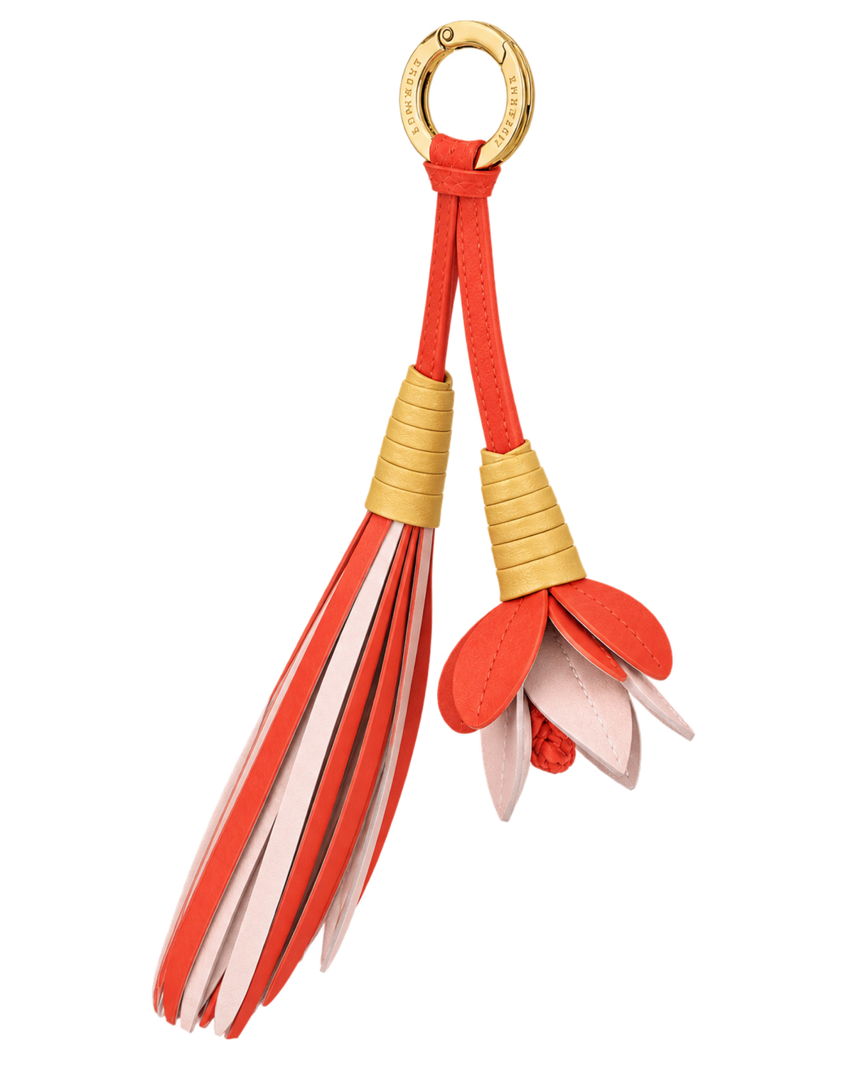 Re-Play Keyring Tomato - Leather