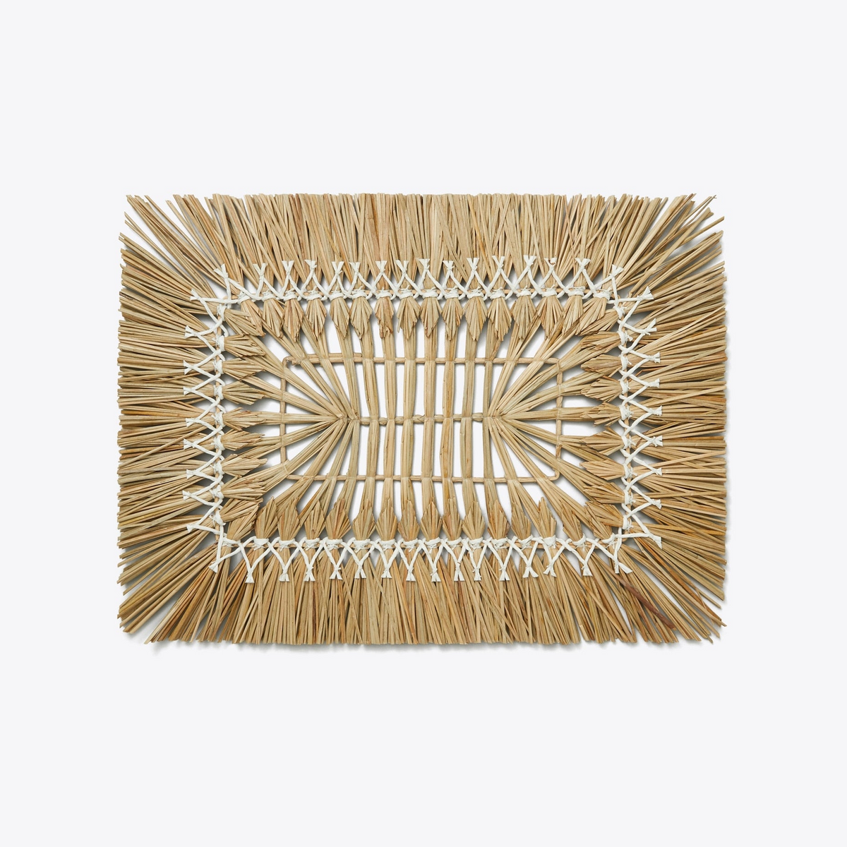 Rectangle Raffia Placemat, Set of 4