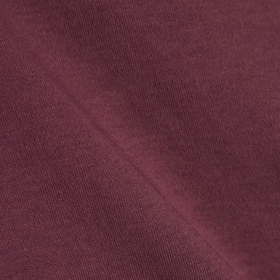 Red Short Sleeve Tie Back Seamed Top