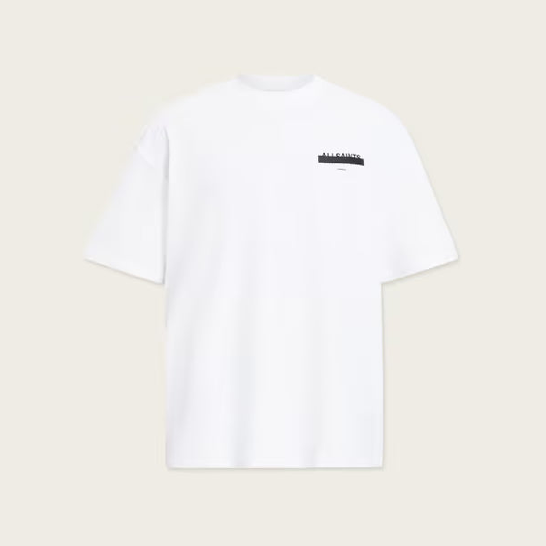 Redact Oversized Embroidered Logo T-Shirt
