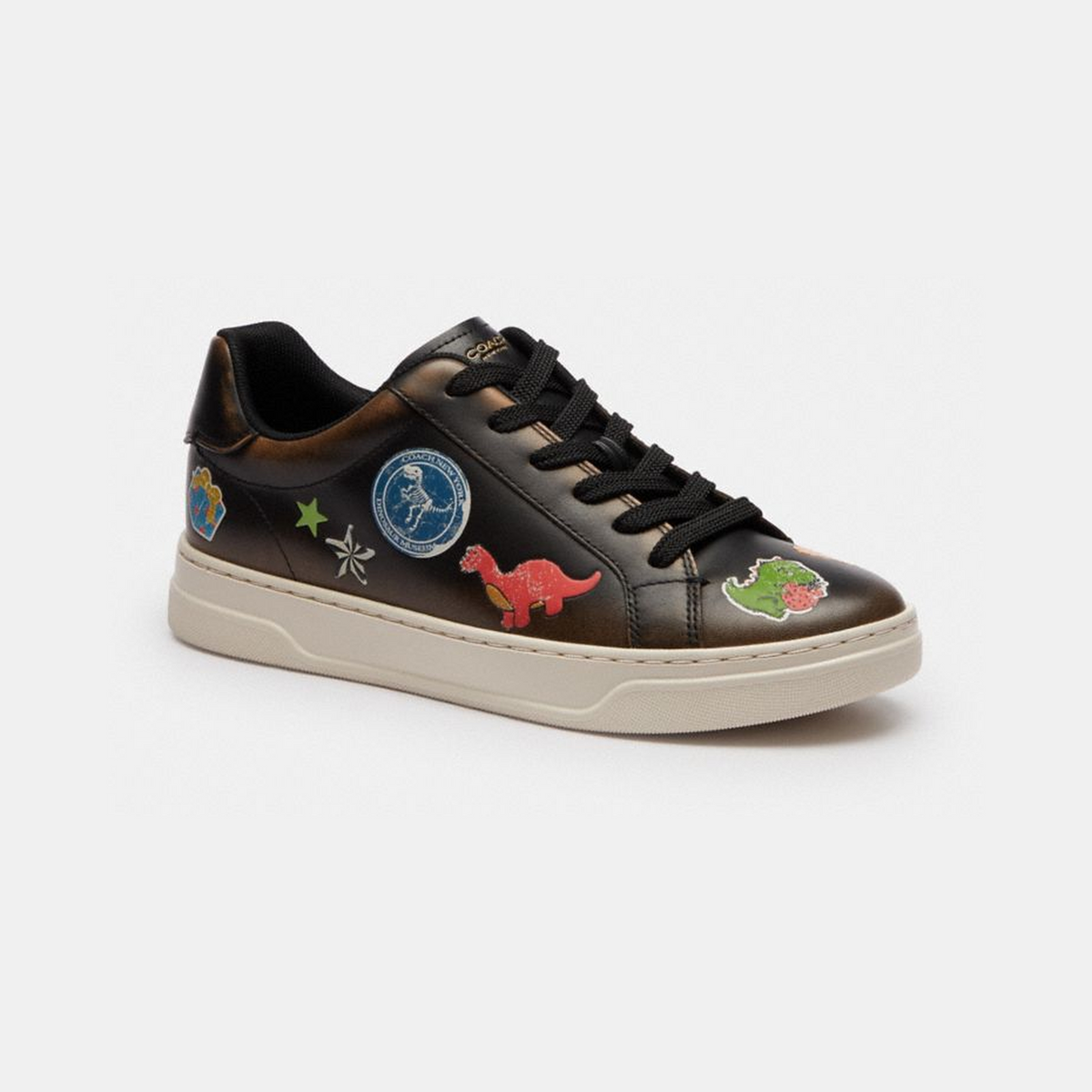 Rexy 10 Th Birthday High Line Sneaker With Sticker Print